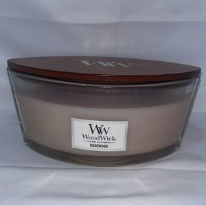 *Discontinued* WoodWick Rosewood Candle.